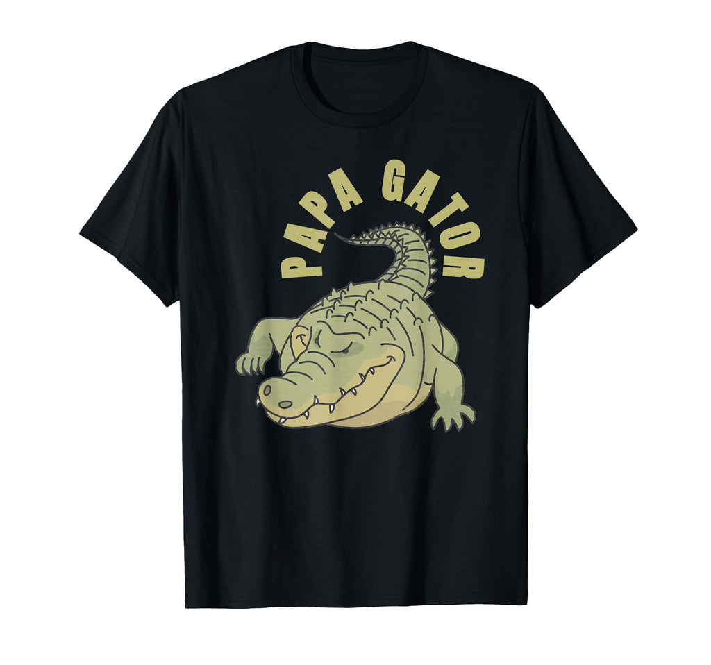 Papa Gator Alligators Father T-Shirt - Custom Art Print for Adults - T-Shirt, Sweatshirt, Hoodie