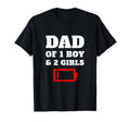 Tired Dad 1 And 2 Father One Son T-Shirt - Casual Everyday Wear Men Women - T-Shirt, Sweatshirt, Hoodie