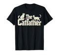 Catfather Funny Cat Dad Fathers Day Cat T-Shirt - Novelty Apparel Unisex - T-Shirt, Sweatshirt, Hoodie