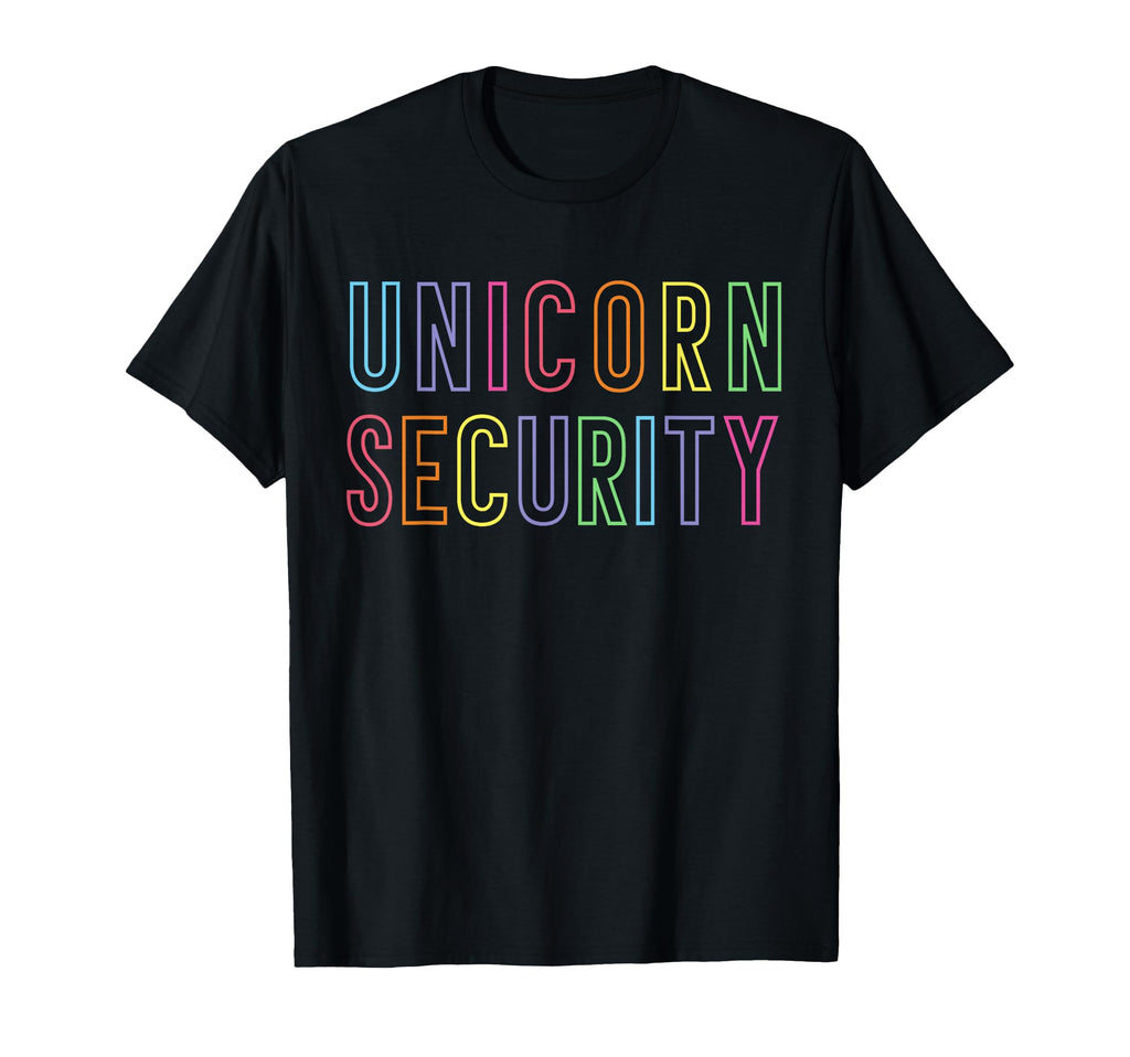 Unicorn Themed Party Family Security T-Shirt - Custom Art Print for Adults - T-Shirt, Sweatshirt, Hoodie