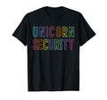 Unicorn Themed Party Family Security T-Shirt - Custom Art Print for Adults - T-Shirt, Sweatshirt, Hoodie