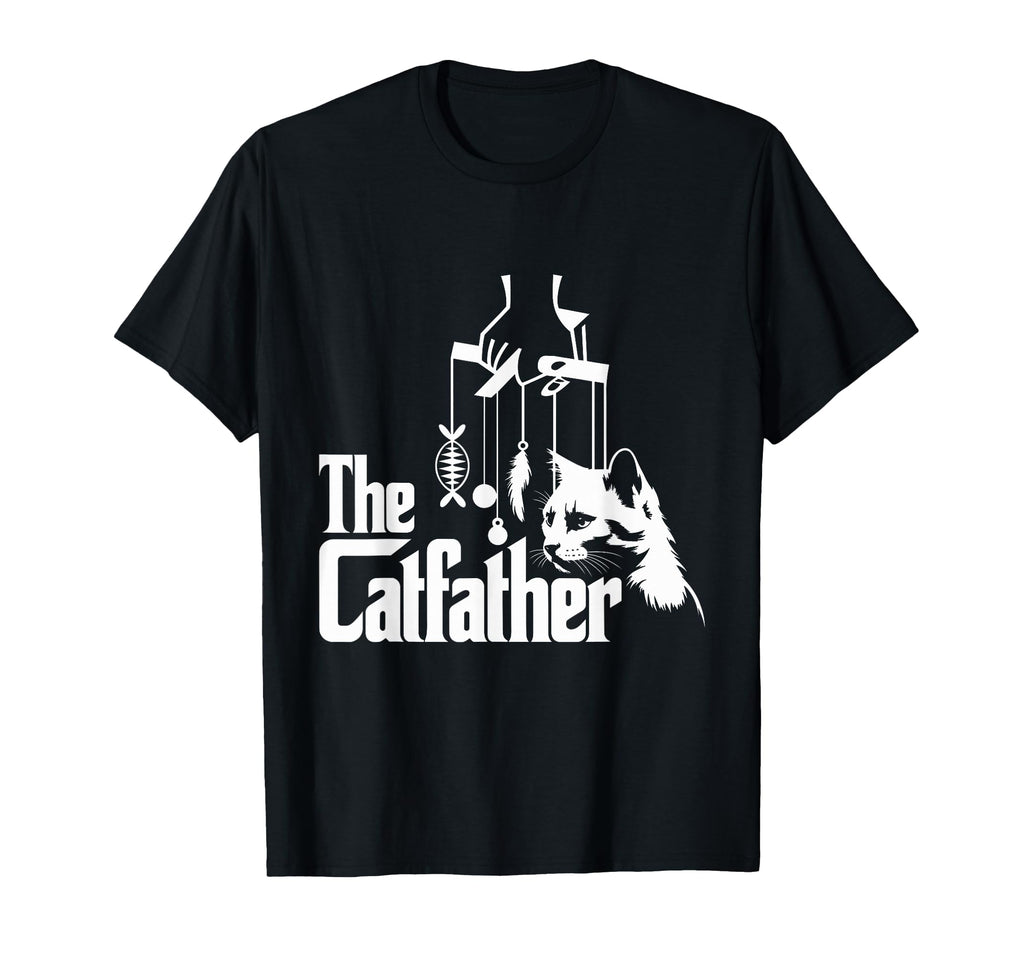 Funny Cat Dad Life Catfather Fathers Day T-Shirt - Graphic Print Men Women - T-Shirt, Sweatshirt, Hoodie