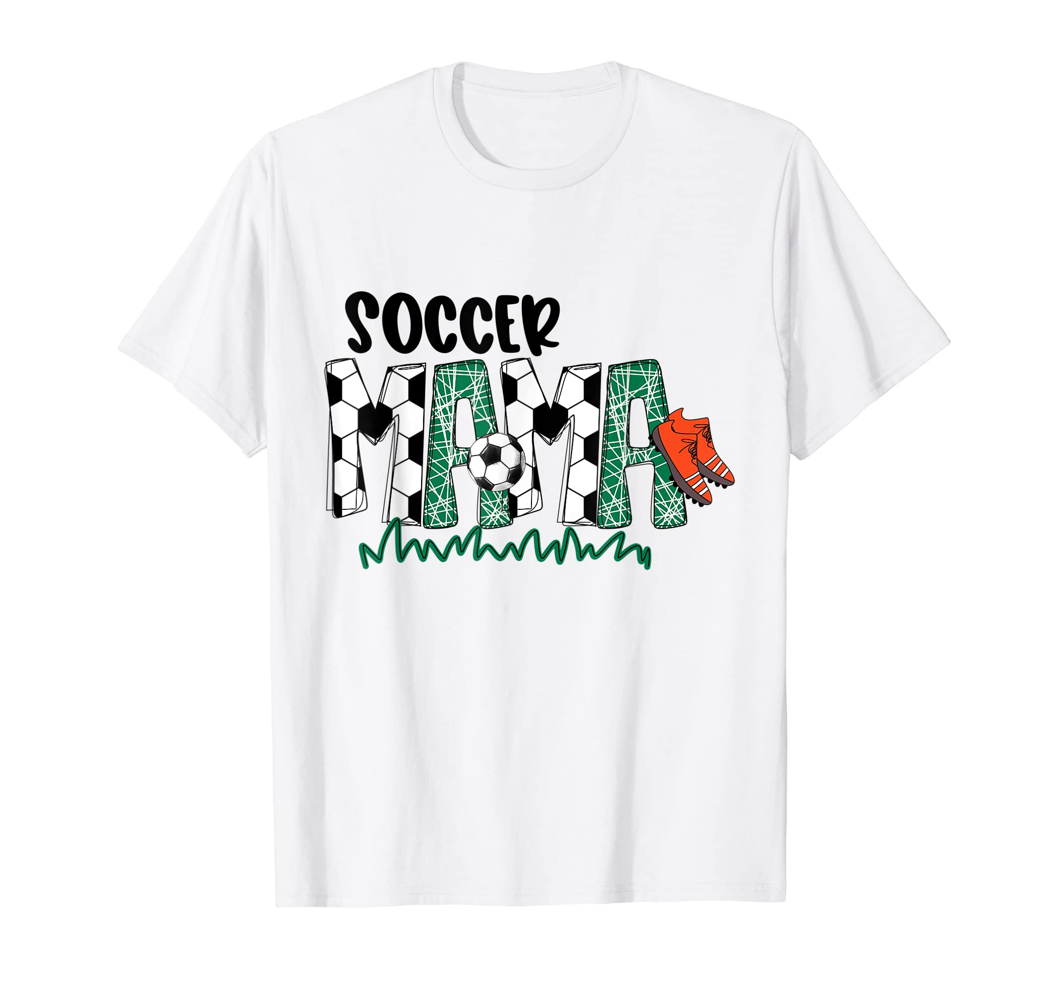 Soccer Mama Funny Mom Mother Day T-Shirt - Graphic Print for Adults - T-Shirt, Sweatshirt, Hoodie