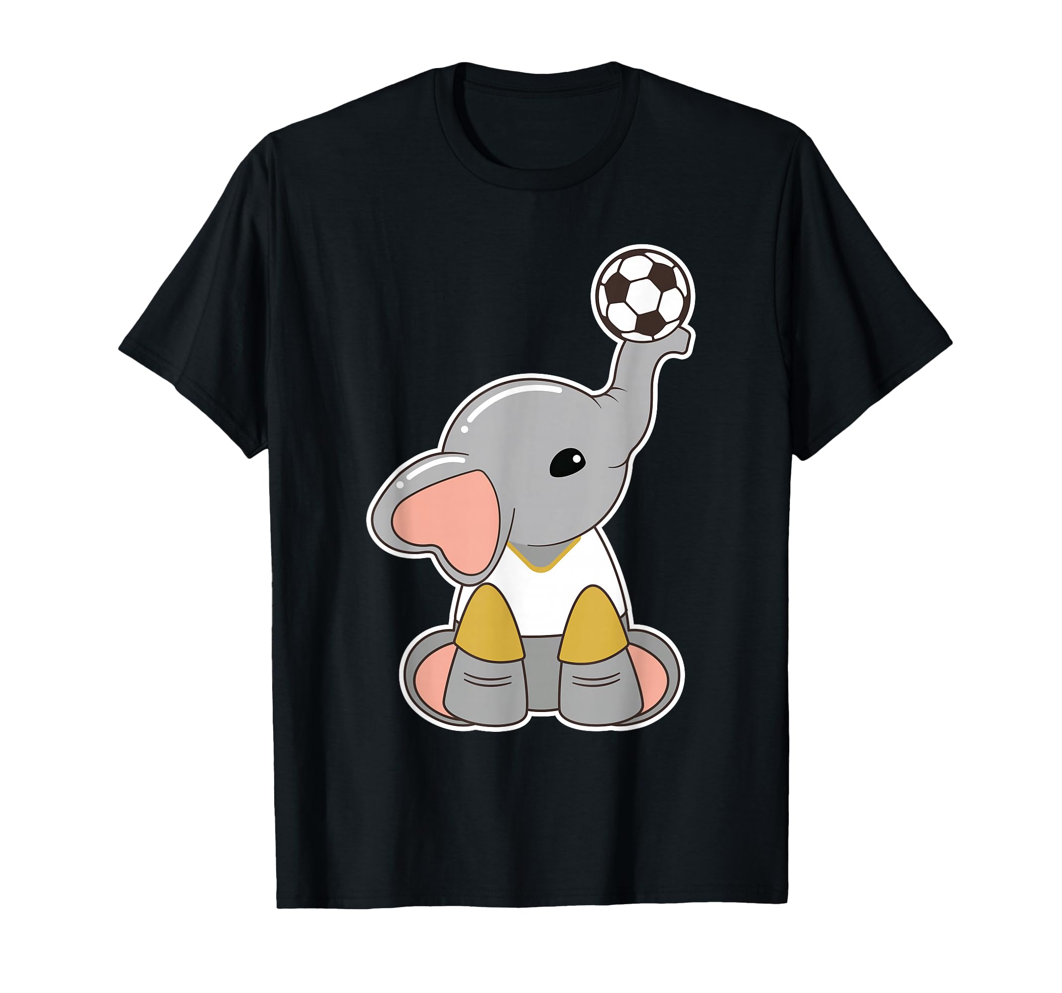Elephant Soccer Player Soccer Sports T-Shirt - Streetwear Style Unisex - T-Shirt, Sweatshirt, Hoodie