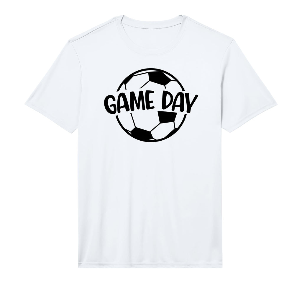 Soccer Game Day Ball Game Day Soccer T-Shirt - Casual Everyday Wear Unisex - T-Shirt, Sweatshirt, Hoodie