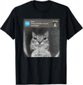 Funny Motion Detected Meme Cat Cash - Adult & Kids T-Shirts, Sweatshirts & Hoodies apparel design preview 1