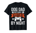 Gamer Dog Dad Day Gamer Night Dog T-Shirt - Minimalist Print for Adults - T-Shirt, Sweatshirt, Hoodie