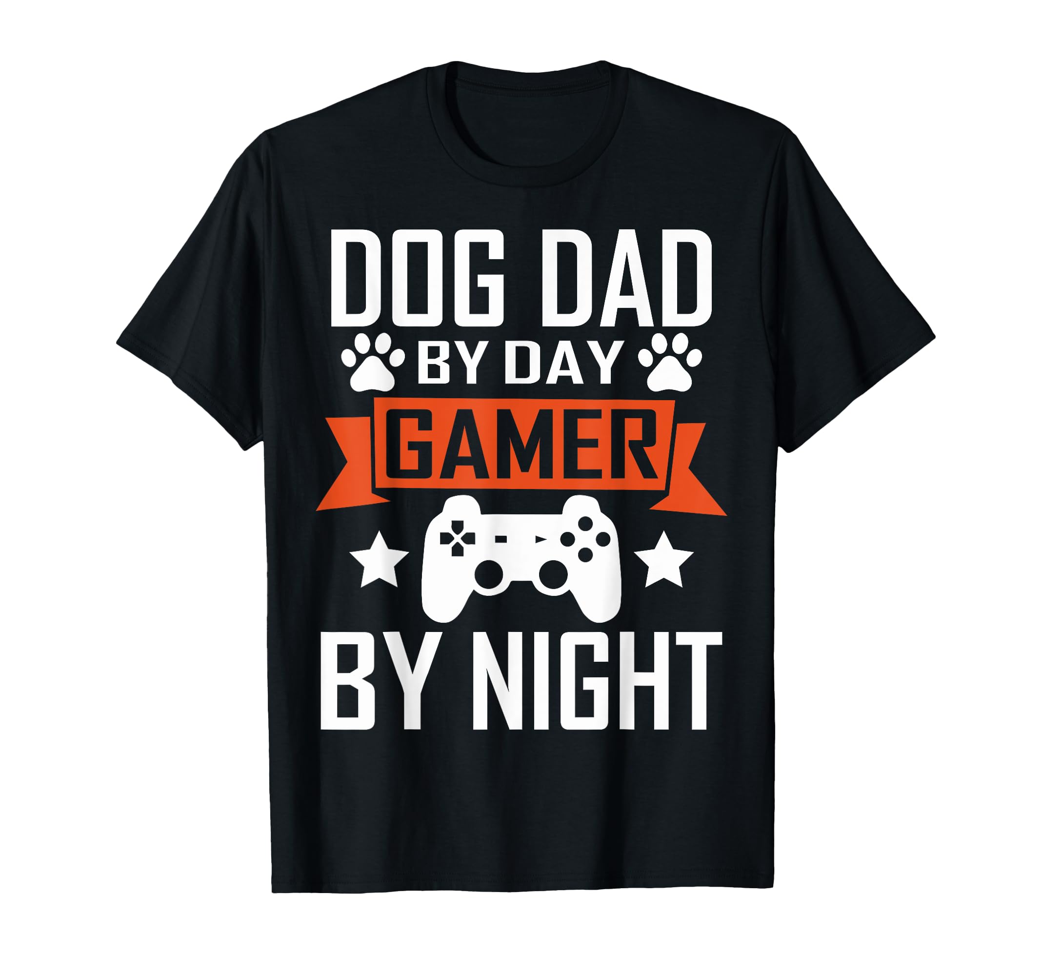 Gamer Dog Dad Day Gamer Night Dog T-Shirt - Minimalist Print for Adults - T-Shirt, Sweatshirt, Hoodie