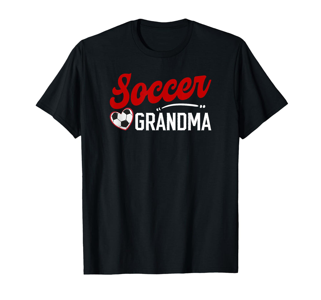 Soccer Grandma Heart Grandma Soccer T-Shirt - Fun Novelty Design Unisex - T-Shirt, Sweatshirt, Hoodie