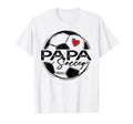 Soccer Papa Soccer Player Family T-Shirt - Trendy Graphic for Adults - T-Shirt, Sweatshirt, Hoodie