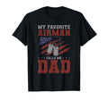 My Favorite Airman Calls Me Dad Air T-Shirt - Aesthetic Graphic for Adults - T-Shirt, Sweatshirt, Hoodie