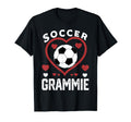 Soccer Grammie Heart Grammie Soccer T-Shirt - Graphic Print Men Women - T-Shirt, Sweatshirt, Hoodie