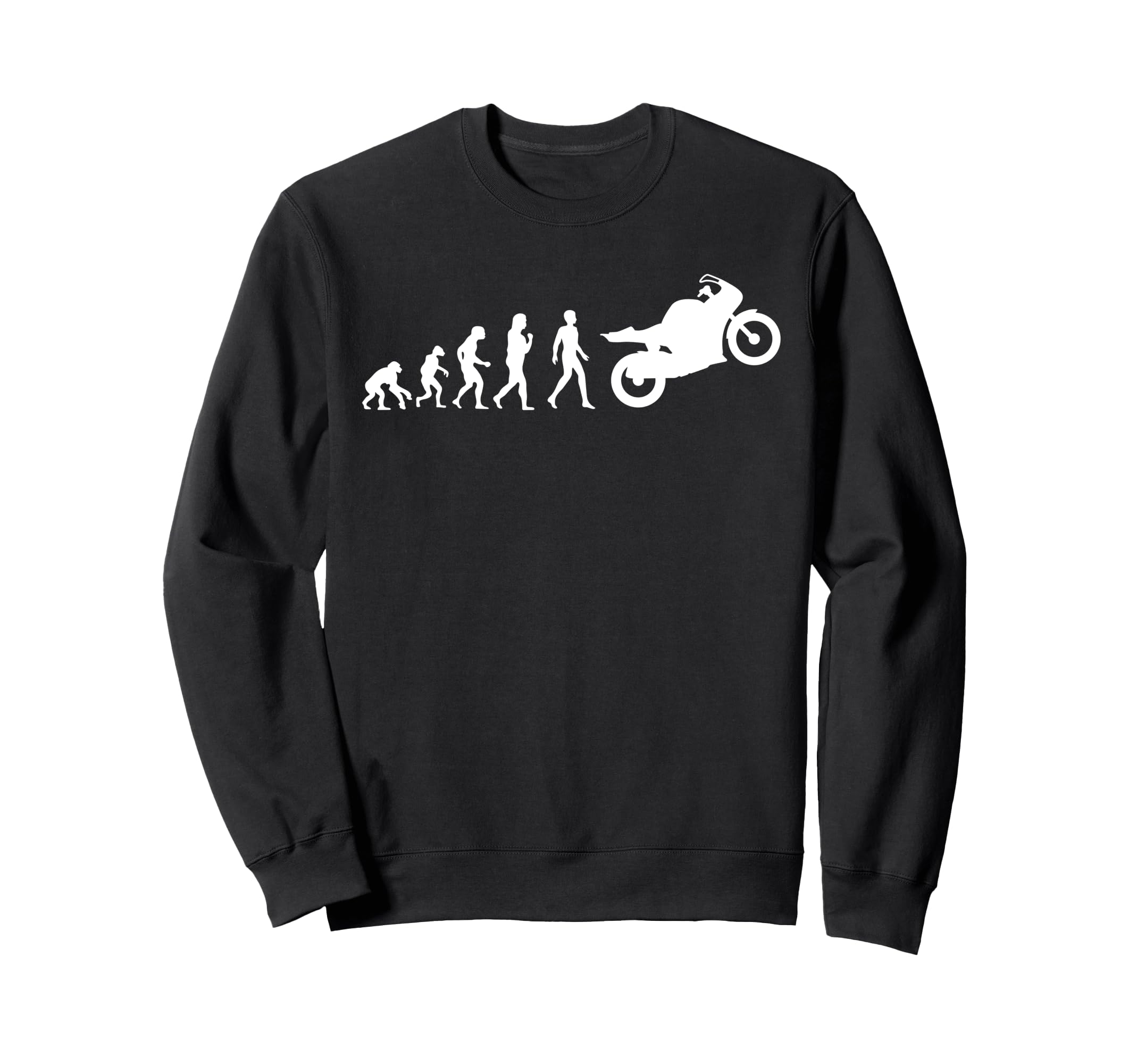 Biker Dad American Us Flag Motorcycle Sweatshirt - Minimalist Print Unisex - T-Shirt, Sweatshirt, Hoodie