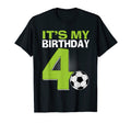Its My 4Th Birthday Soccer Football 4 T-Shirt - Streetwear Style Men Women - T-Shirt, Sweatshirt, Hoodie