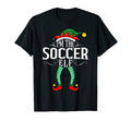 Soccer Elf Matching Family Pjs T-Shirt - Unique Graphic Unisex - T-Shirt, Sweatshirt, Hoodie