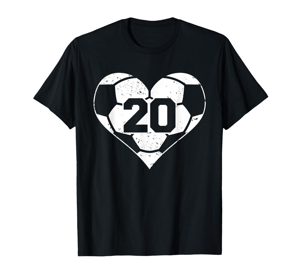 Soccer Number 20 Jersey Funny Soccer T-Shirt - Novelty Apparel Unisex - T-Shirt, Sweatshirt, Hoodie