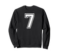 7 Number Seven Team Sports Matching Sweatshirt - Graphic Print Men Women - T-Shirt, Sweatshirt, Hoodie