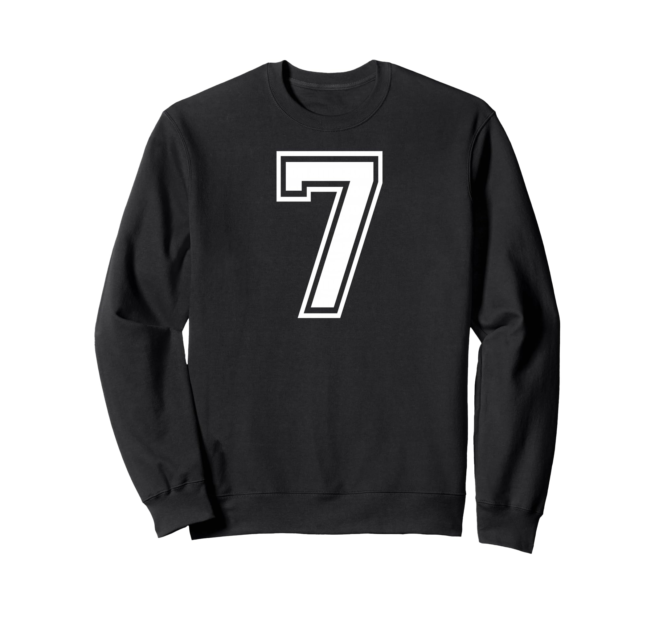 7 Number Seven Team Sports Matching Sweatshirt - Graphic Print Men Women - T-Shirt, Sweatshirt, Hoodie