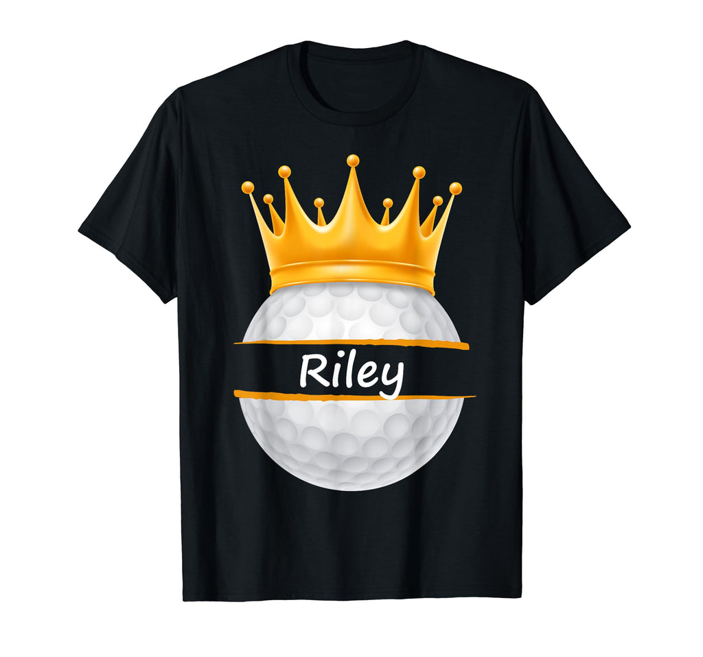Novelty Golf Personalized Name Riley T-Shirt - Trendy Graphic Men Women - T-Shirt, Sweatshirt, Hoodie