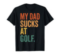 Golf Dad Bad Golfer Golfing Funny Hoodie - Minimalist Print for Adults - T-Shirt, Sweatshirt, Hoodie
