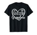 Soccer Grandma Heart Grandma T-Shirt - Casual Everyday Wear for Adults - T-Shirt, Sweatshirt, Hoodie