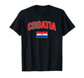 Croatia Flag Croatia T-Shirt - Trendy Graphic for Adults - T-Shirt, Sweatshirt, Hoodie