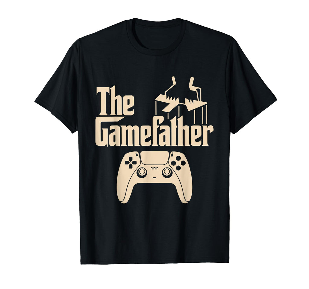 Gamefather Video Game Controller T-Shirt - Novelty Apparel for Adults - T-Shirt, Sweatshirt, Hoodie