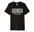 Mens Bass Dad Musician Distressed Myth T-Shirt - Aesthetic Graphic Unisex - T-Shirt, Sweatshirt, Hoodie