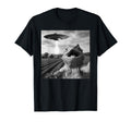 Funny Bearded Dragon Selfie Alien Ufo T-Shirt - Graphic Print for Adults - T-Shirt, Sweatshirt, Hoodie
