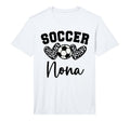Soccer Nona Matching Family Soccer T-Shirt - Trendy Graphic Men Women - T-Shirt, Sweatshirt, Hoodie