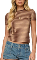 Y2k Baby Crop Tops for Women Short Sleeve Fitted - Adult & Kids T-Shirts, Sweatshirts & Hoodies apparel design preview 1