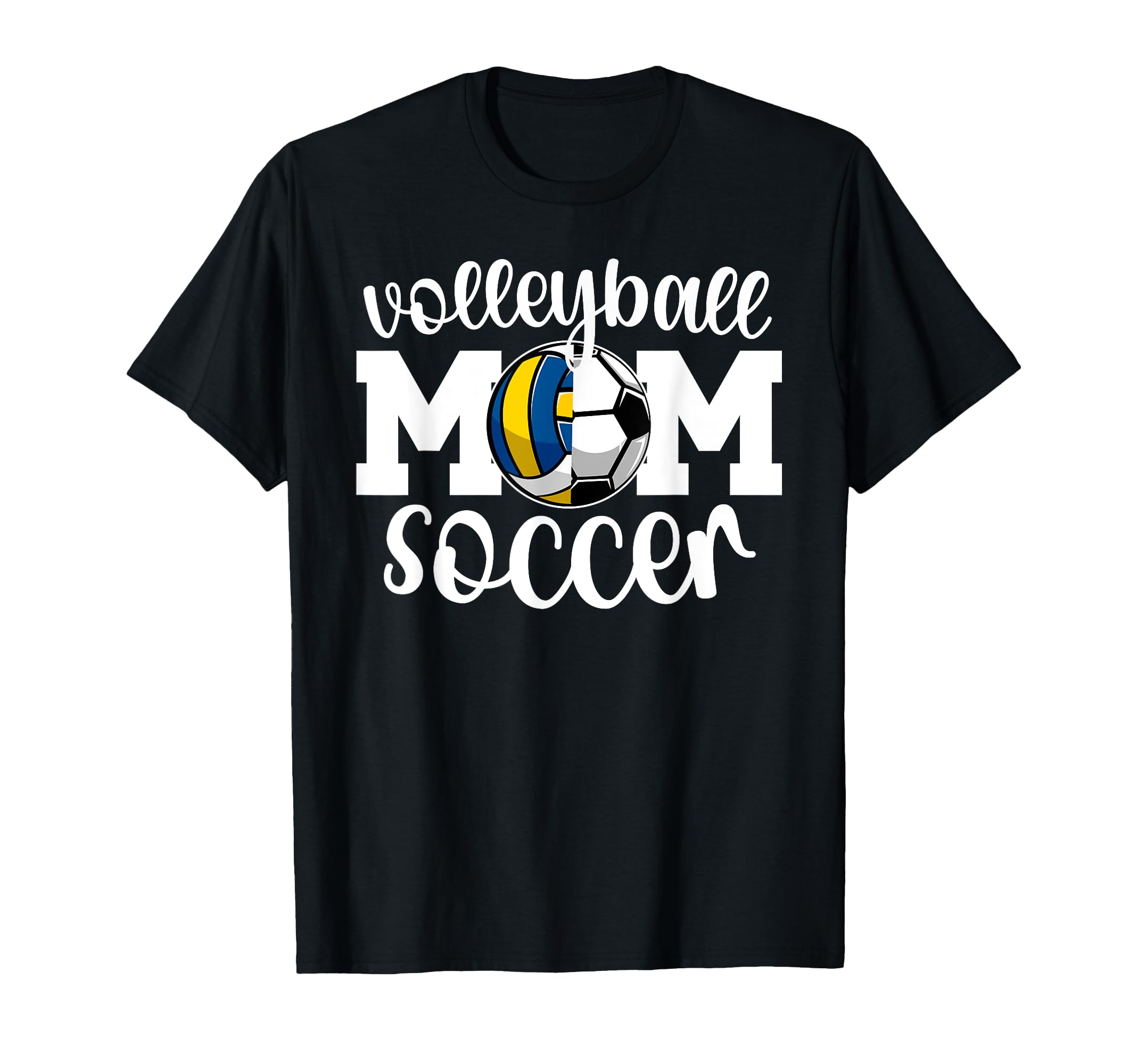 Volleyball Soccer Mom Ballers Soccer T-Shirt - Custom Art Print for Adults - T-Shirt, Sweatshirt, Hoodie