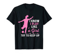 Soccer Player Goalkeeper Kick Sister T-Shirt - Casual Everyday Wear Unisex - T-Shirt, Sweatshirt, Hoodie