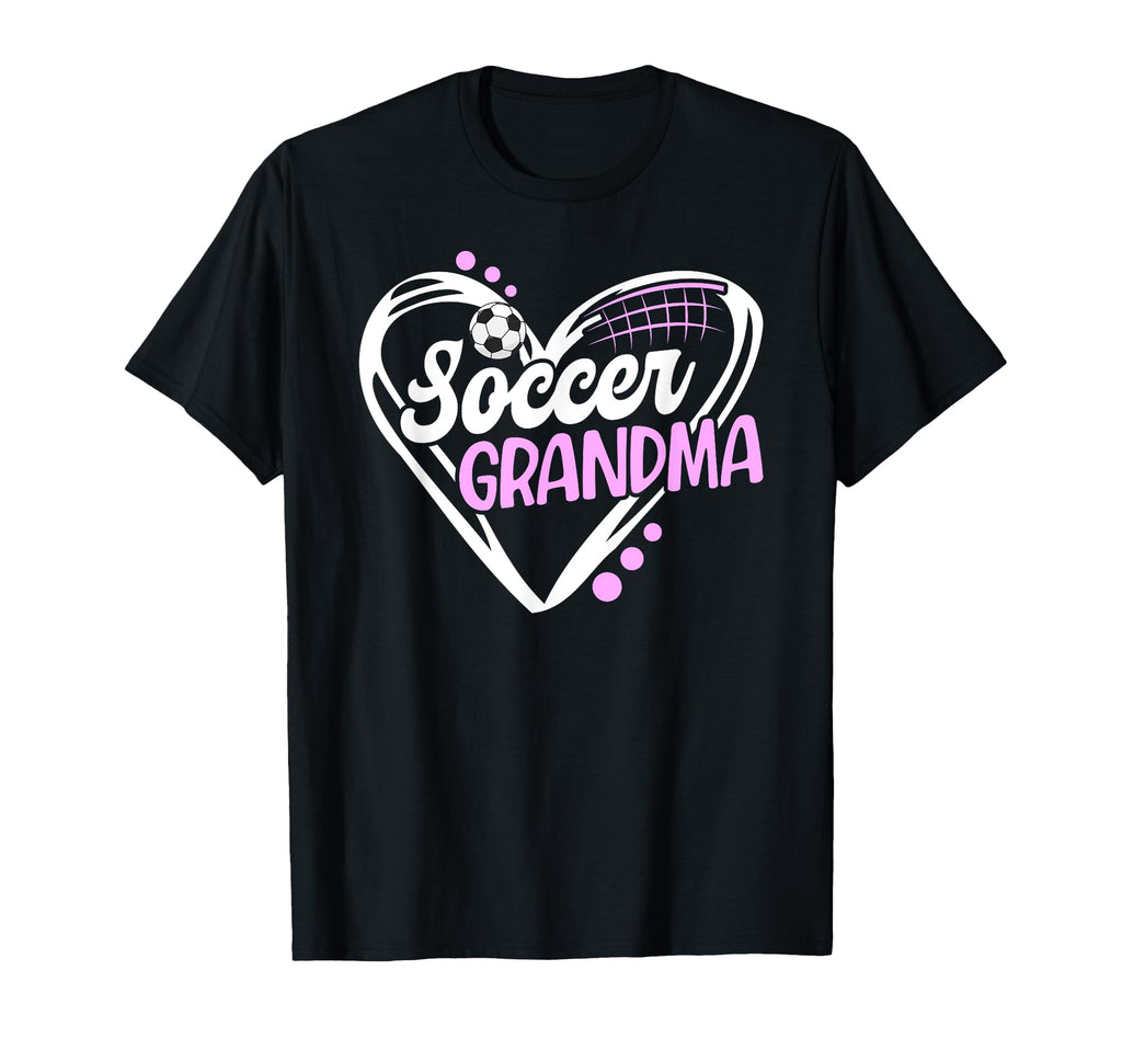 Soccer Grandma Heart Grandma Soccer T-Shirt - Aesthetic Graphic Men Women - T-Shirt, Sweatshirt, Hoodie