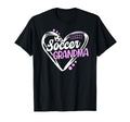 Soccer Grandma Heart Grandma Soccer T-Shirt - Aesthetic Graphic Men Women - T-Shirt, Sweatshirt, Hoodie