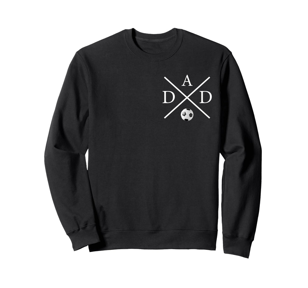 Soccer Dad Fathers Day Game Day Sweatshirt - Minimalist Print for Adults - T-Shirt, Sweatshirt, Hoodie
