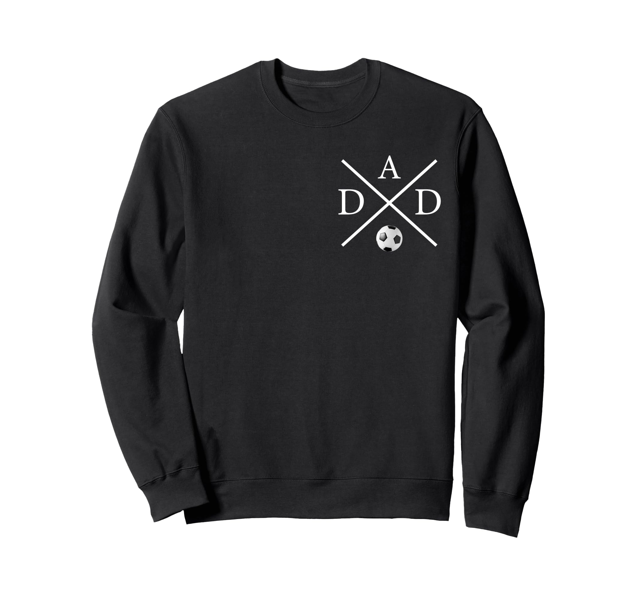 Soccer Dad Fathers Day Game Day Sweatshirt - Minimalist Print for Adults - T-Shirt, Sweatshirt, Hoodie