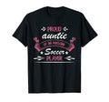Proud Auntie Awesome Soccer Player T-Shirt - Casual Everyday Wear Unisex - T-Shirt, Sweatshirt, Hoodie