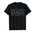 Dad Est 2025 Expect 2025 Father 2025 T-Shirt - Custom Art Print Men Women - T-Shirt, Sweatshirt, Hoodie