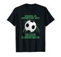 School Is Important But Soccer Is T-Shirt - Custom Art Print Men Women - T-Shirt, Sweatshirt, Hoodie