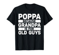 Poppa Grandpa From Grandkids T-Shirt - Fun Novelty Design for Adults - T-Shirt, Sweatshirt, Hoodie