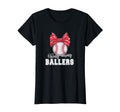 Busy Raising Ballers Softball T-Shirt - Casual Everyday Wear Men Women - T-Shirt, Sweatshirt, Hoodie