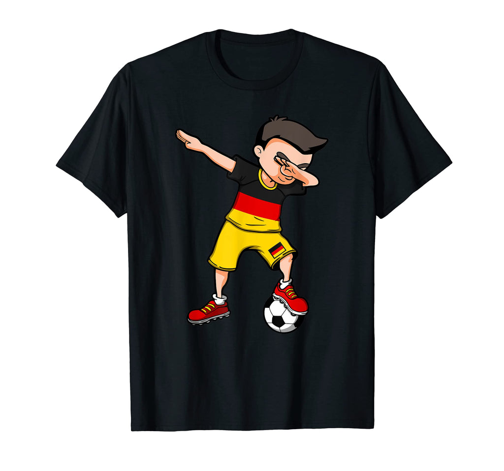 Dabbing Soccer Germany Jersey German T-Shirt - Minimalist Print Men Women - T-Shirt, Sweatshirt, Hoodie