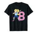 Soccer Im 8 Years Childs Birthday T-Shirt - Minimalist Print Unisex - T-Shirt, Sweatshirt, Hoodie