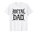 Best Metal Dad Fathers Day Rocker Daddy T-Shirt - Custom Art Print Unisex - T-Shirt, Sweatshirt, Hoodie
