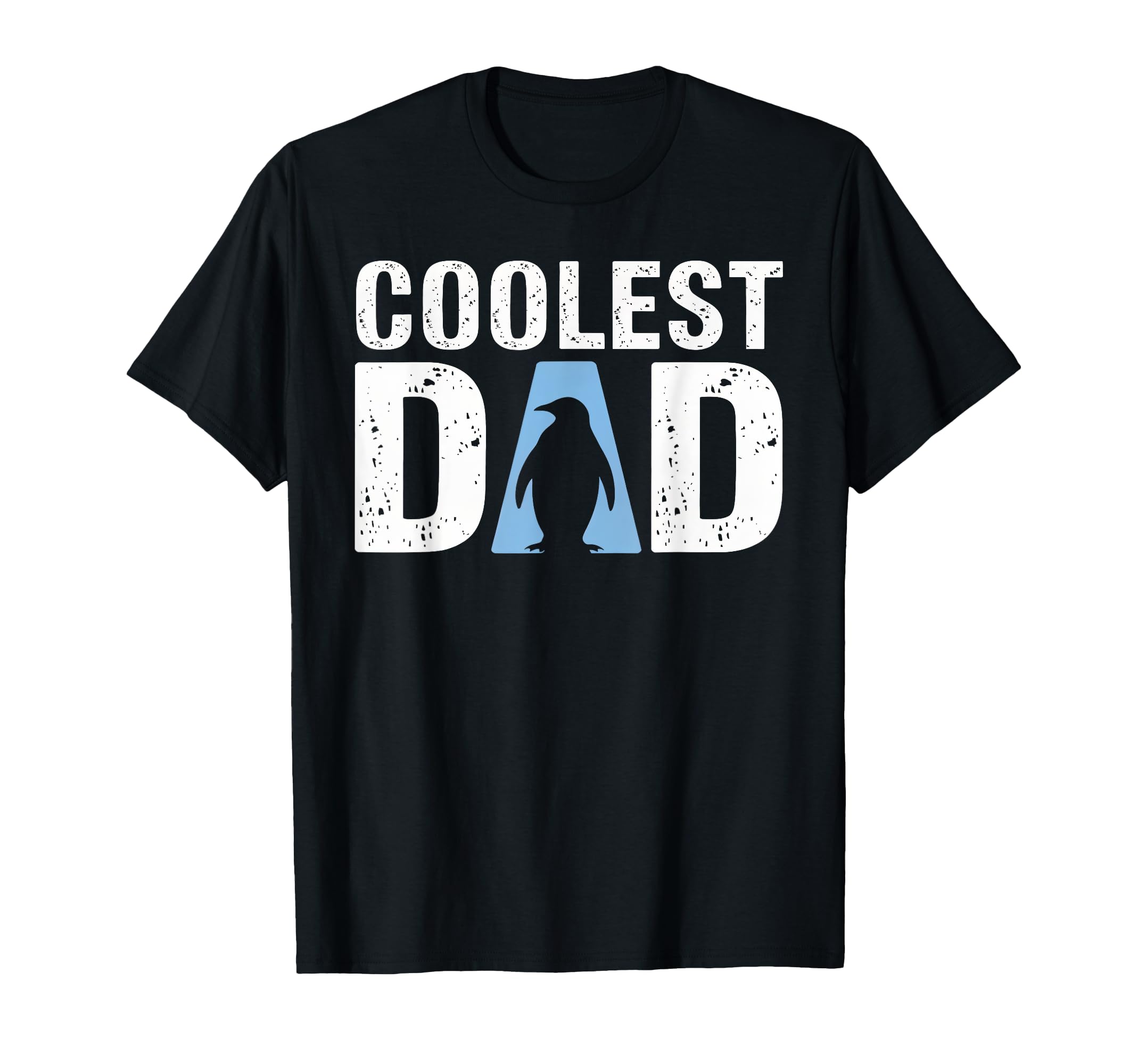 Penguin Coolest Dad Fathers Day Funny T-Shirt - Trendy Graphic for Adults - T-Shirt, Sweatshirt, Hoodie