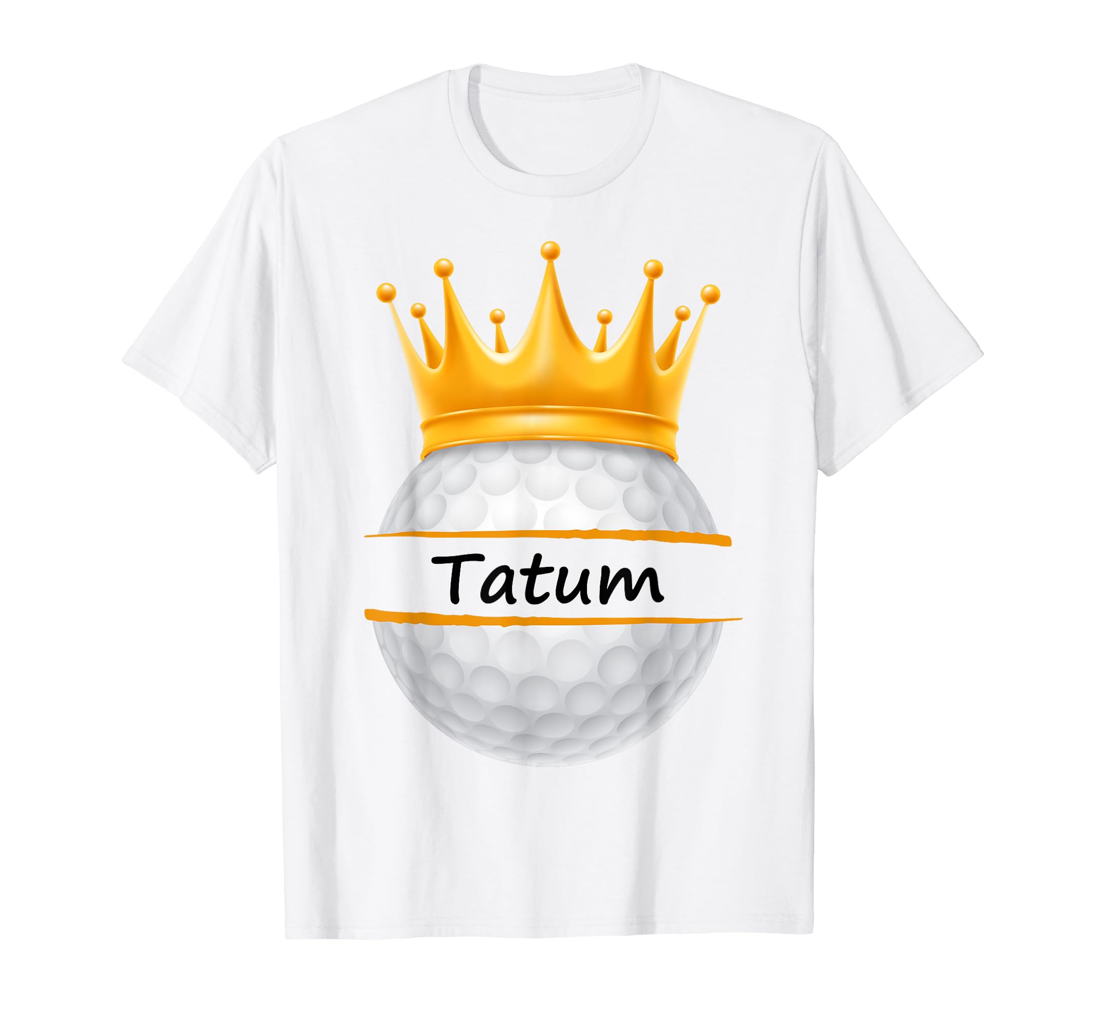 Novelty Golf Personalized Name Tatum T-Shirt - Custom Art Print Men Women - T-Shirt, Sweatshirt, Hoodie
