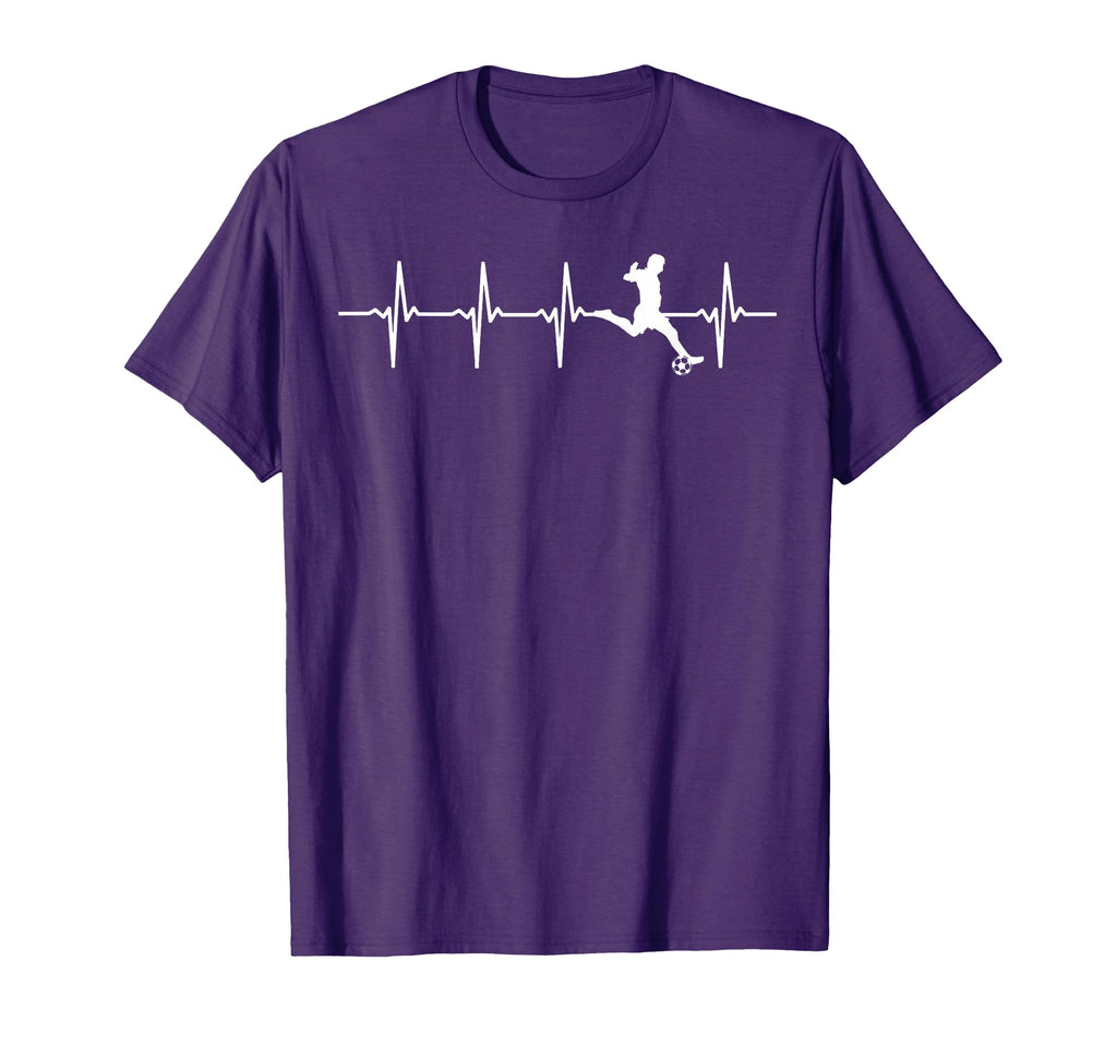 Soccer Heartbeat Soccer Player T-Shirt - Streetwear Style Unisex - T-Shirt, Sweatshirt, Hoodie