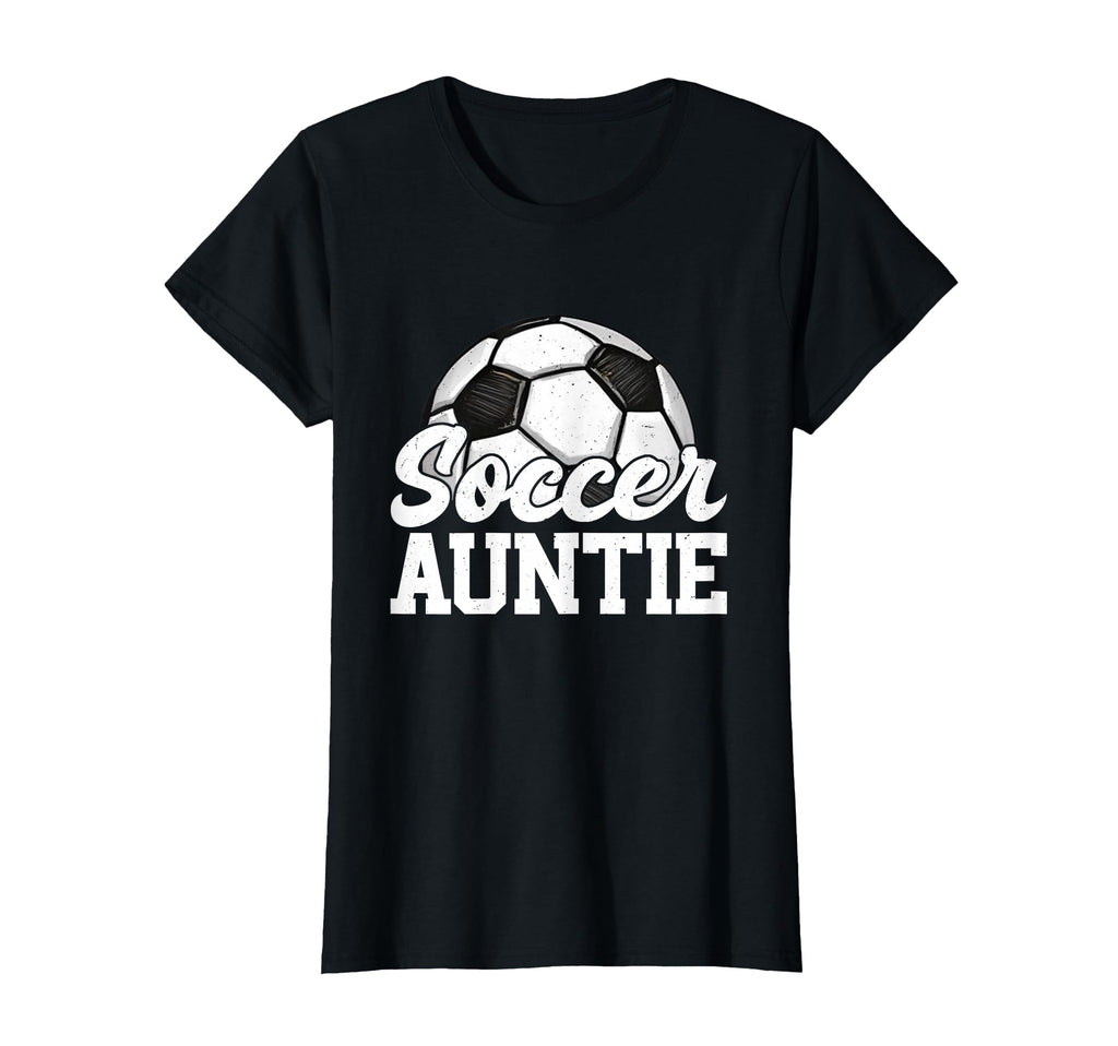 Soccer Auntie Gifts Mothers Day Soccer T-Shirt - Trendy Graphic Unisex - T-Shirt, Sweatshirt, Hoodie