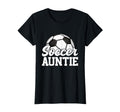 Soccer Auntie Gifts Mothers Day Soccer T-Shirt - Trendy Graphic Unisex - T-Shirt, Sweatshirt, Hoodie